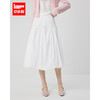 IEF/爱依服2025 春季 法式温柔风时尚显瘦简约设计百搭蛋糕单裙N38021 商品缩略图0
