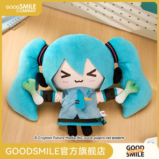 【GSC现货】初音未来绒绒系列毛绒手偶玩偶MIKU应援葱款GSM 商品图0