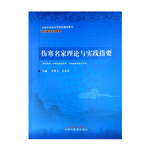 伤寒名家理论与实践指要 中医师承系列教材 李赛美 李金田 主编 中国中医药出版社 商品图2