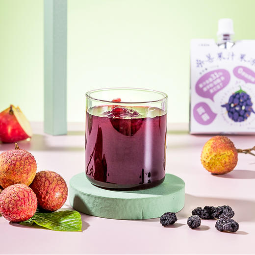 「桑葚果汁果冻」  新鲜水果榨汁  0蔗糖添加  天然植物胶  爽口滑溜   小吸嘴好吞咽 商品图3