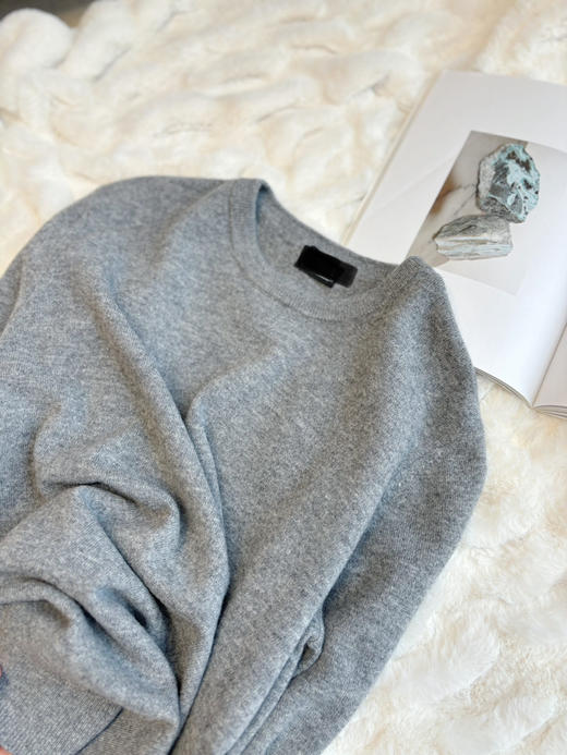 2412315   杰尼* 羊绒羊毛 针织  柔软毛衣 商品图5