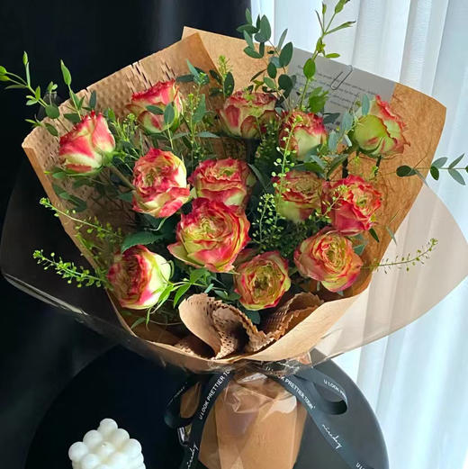 【苹果杰克】浪漫复古花束 商品图0