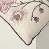 花朵绣花羊绒抱枕 SJF95P588W 商品缩略图2