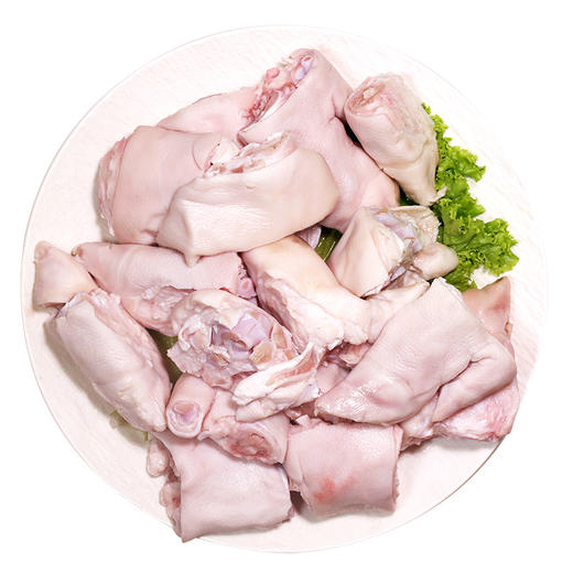 【锅汇食材】黑猪猪蹄块 免切生猪手1kg×2/包 带筋猪爪 农家土猪肉生猪肉猪脚 商品图5