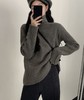【YW】无忧购韩系慵懒简约内搭修身显瘦半高领针织打底衫1895（截单后7天发货)25年清仓捡漏 商品缩略图7