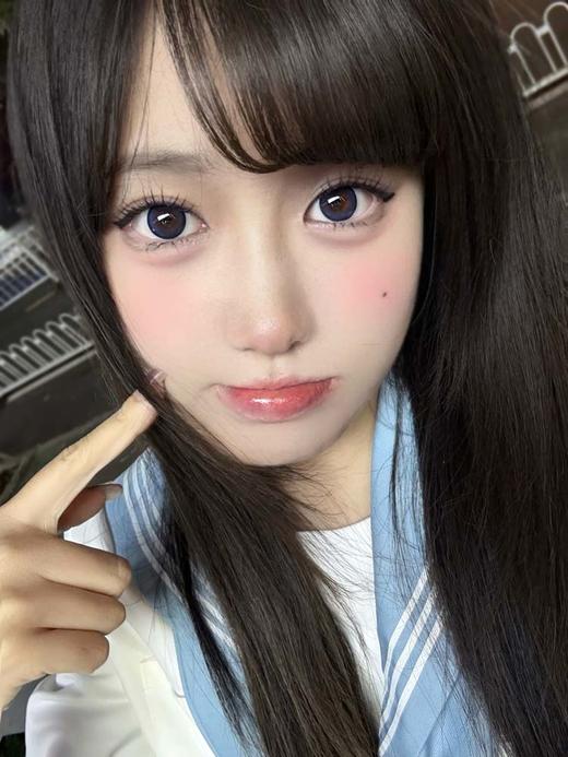 Hanawink 半年抛美瞳 咕噜小鱼 直径14.5mm着色13.8mm 商品图10