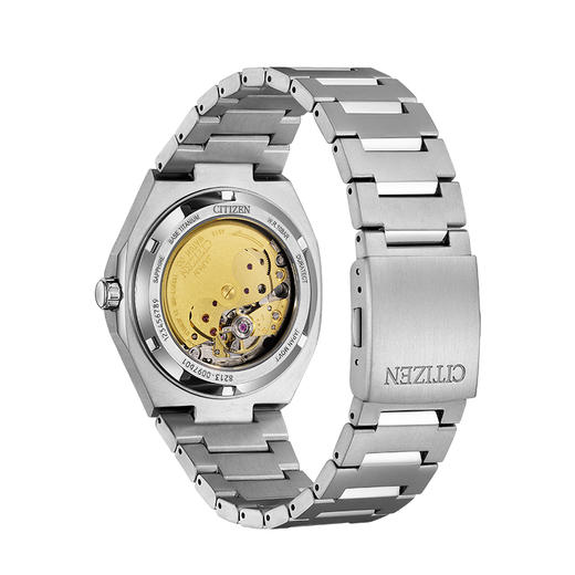 西铁城/CITIZEN新款机械表舒博钛腕表商务休闲男表NJ0180-80A 商品图3