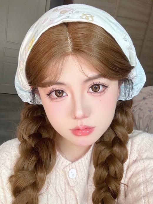 Hanawink 半年抛美瞳 芝士卷 直径14.5mm着色14.2mm 商品图1