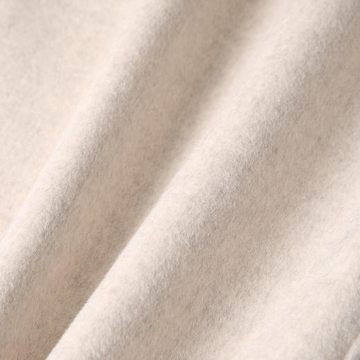 VIMAGE纬漫纪高腰羊毛羊绒舒适开叉半身裙冬季新款V2206829 商品图4