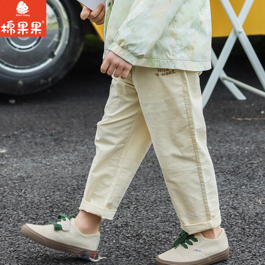 棉果果春季新品商场同款女童直筒裤M122200425100 商品图1