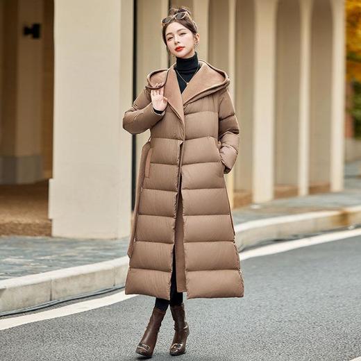 收腰羽绒服女士显瘦奢华时尚，气质显瘦好洋气YJLY1396A 商品图1