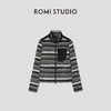 ROMI STUDIO“冬日松弛”费尔岛复古花纹绒感宽松外套 RW24WW41306 商品缩略图0