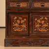 清 红木嵌黄杨木龙纹一路连科佛龛 商品缩略图3