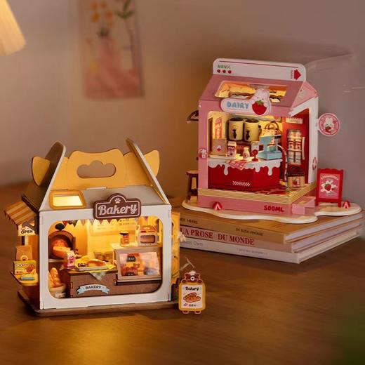 Rolife若来DIY小屋拼装--熊仔家面包盒子 商品图1