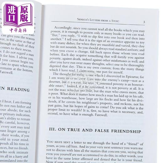 【中商原版】塞涅卡的斯多葛学派书信 英文原版 Senecas Letters from a Stoic Lucius Annaeus  Seneca 哲学 商品图2