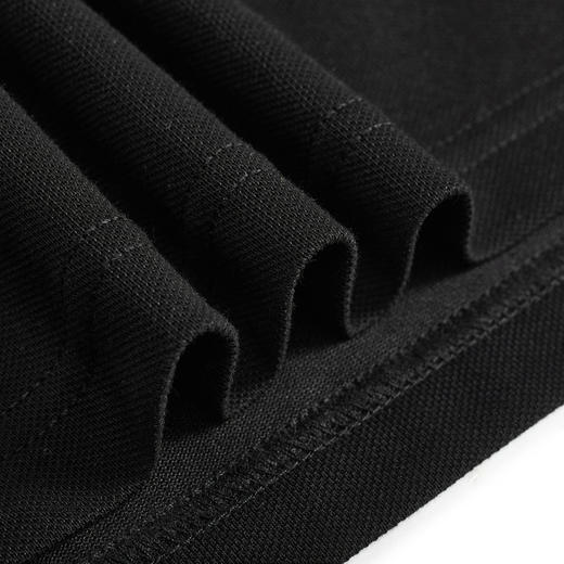 gxg.jeans男装夏季简约黑色翻领短袖POLOJEX12400162 商品图4