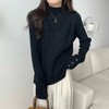 【YW】无忧购韩系慵懒简约内搭修身显瘦半高领针织打底衫1895（截单后7天发货)25年清仓捡漏 商品缩略图10