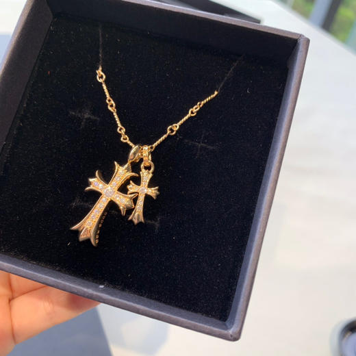 克罗心v金项链毛衣链 商品图5