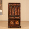 清 红木嵌黄杨木龙纹一路连科佛龛 商品缩略图4