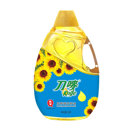 刀唛压榨一级葵花籽油5L 商品图0