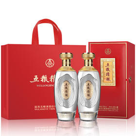 五粮液 五粮精酿·天禄献瑞浓香型白酒（2瓶）
