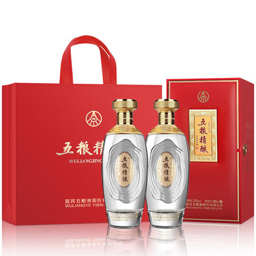 五粮液 五粮精酿·天禄献瑞浓香型白酒（2瓶） 商品图0