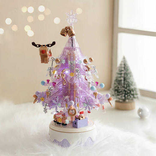 联合创想 圣诞积木音乐盒 商品图1