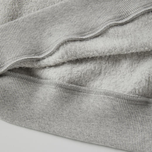 ROMI STUDIO“都市休闲”再生高弹毛巾布内加绒宽松卫衣RW24AS90930 商品图3