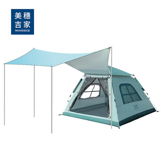 美穗吉家 三合一天幕自动帐篷 商品图5