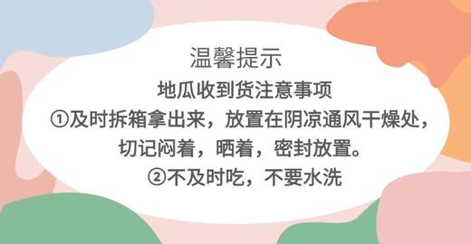 哈密冰糖薯4.5-5斤【分仓直发，72小时发货，周末节假日不发货】 商品图3