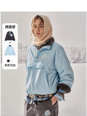Teenie Weenie小熊撞色外套女冬季女外套TTJJ248C21N