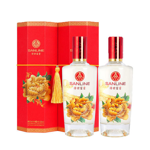 五粮液传世富贵卷轴礼盒装 商品图0