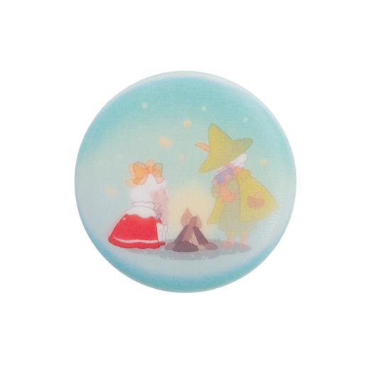 Sky x Moomin 光栅纽扣徽章 - 友谊 I 商品图2