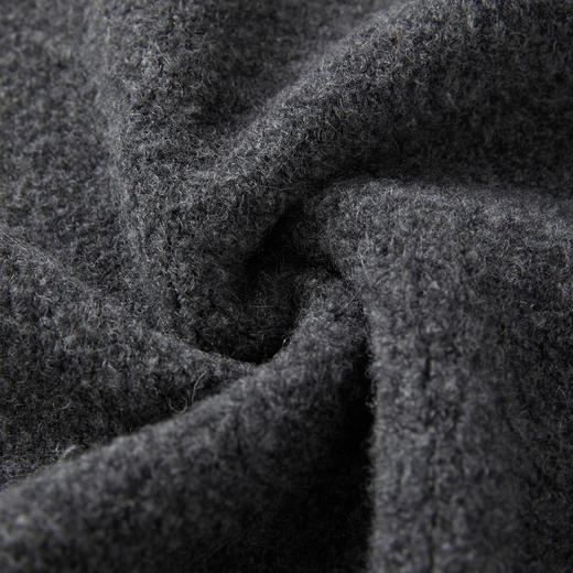 ROMI STUDIO“温暖过冬”康宝莱绵羊毛绒感厚款连帽开衫RW24AS91383 商品图4