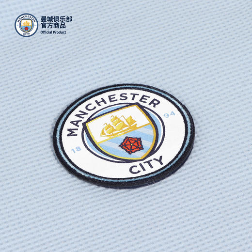 【官方正版】曼城俱乐部 | 复古POLO领长袖卫衣球迷套头衫 商品图4