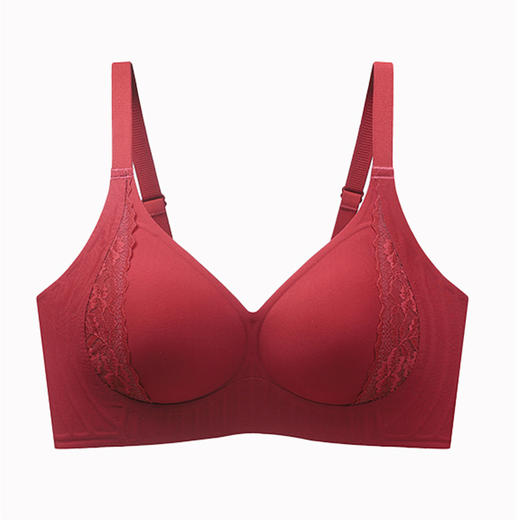 黑科技【果冻软支撑提拉反重力内衣】聚拢收副乳侧收 蕾丝透气美背文胸  商品图9