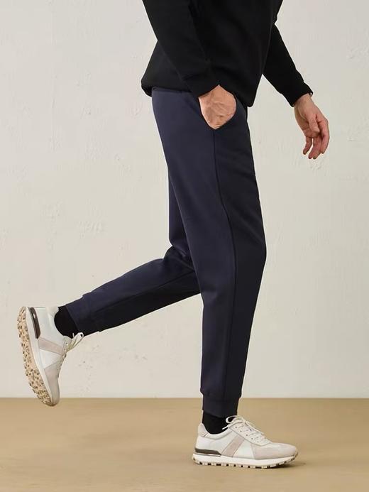 男款新国标大朵白鸭绒羊毛蚕丝五防羽绒裤 商品图6