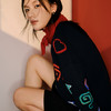 东黎 • 山羊绒女士秋冬字母提花开衫 5016 商品缩略图7