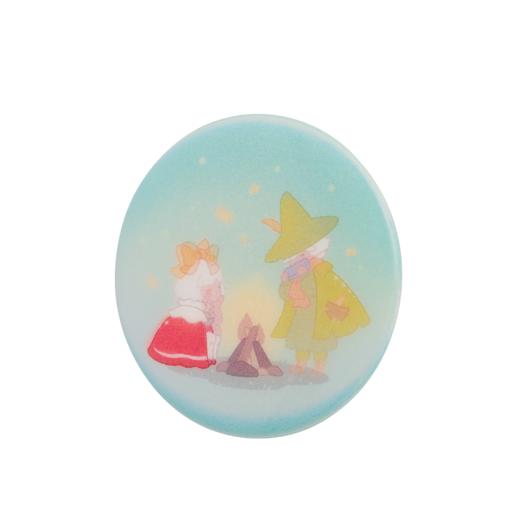 Sky x Moomin 光栅纽扣徽章 - 友谊 I 商品图3