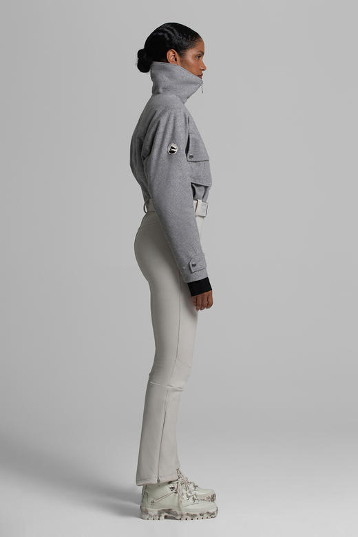 Cordova - Telluride Ski Suit - Grey Melange/Stone - 女装 - 连体滑雪服 - 麻灰/石头灰 商品图2