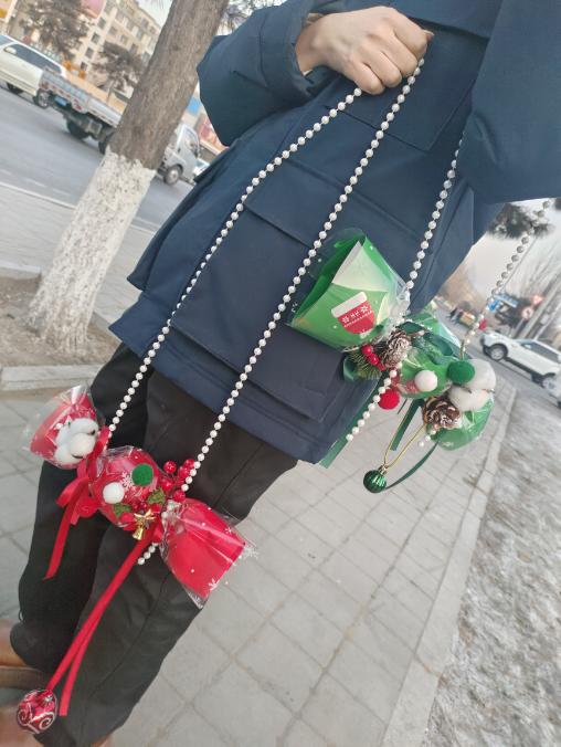 平安夜糖果挎包 商品图1