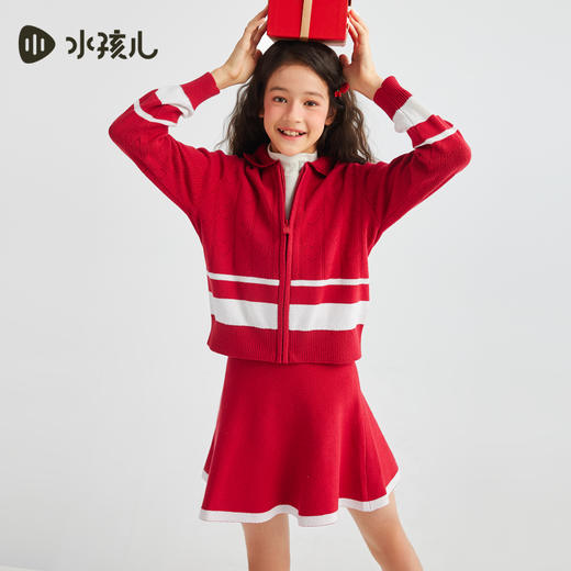 【新年系列】水孩儿童装春款新款女童套装可爱甜美中大童两件套柔软 商品图2