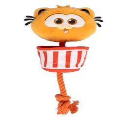 T派思维加菲猫家族爆甜能量杯绳结狗玩具 商品图0