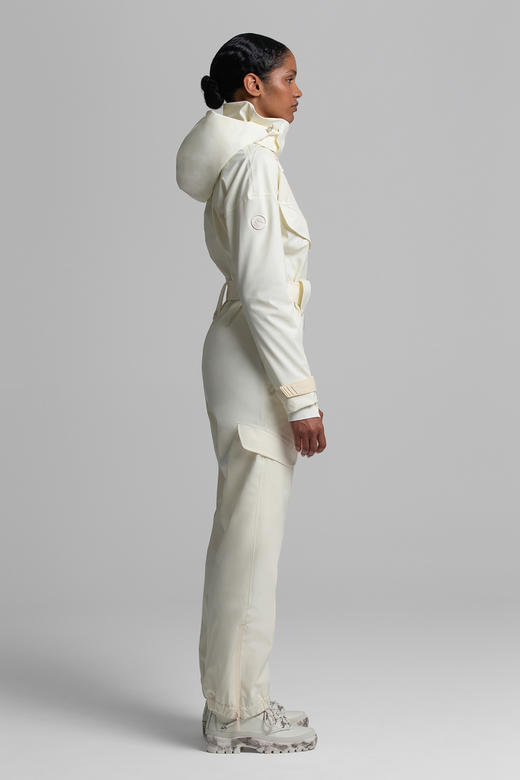 Cordova - Apex Ski Suit - Alabaster - 女装 - 连体滑雪服 - 白色 商品图5