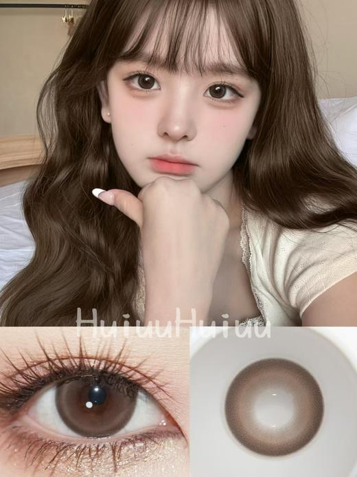 『日抛大直径』TOFFEE-肉肉蜜棕-14.5mm【日抛 度数0-800度 无525/575】 商品图0