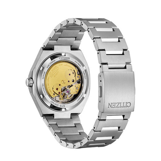 西铁城/CITIZEN新款机械表舒博钛腕表商务休闲男表NJ0180-80X 商品图5