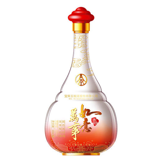 五粮液 52度 万事如意 人和福 浓香型白酒 商品图1