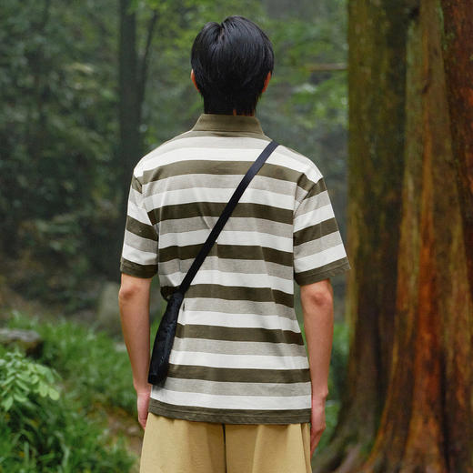 gxg.jeans男装夏季时尚条纹短袖POLO衫JEX12401652 商品图2