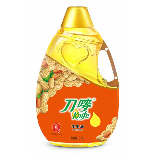 刀唛压榨一级花生油3.5L 商品图0