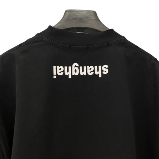 中性款厚版印花短袖T恤he002 商品图2